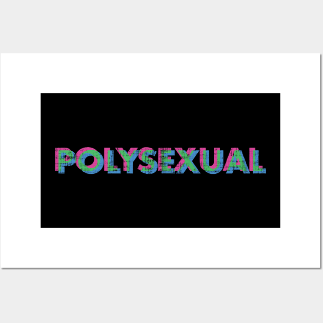 Polysexual Anaglyph Wall Art by AceOfTrades
